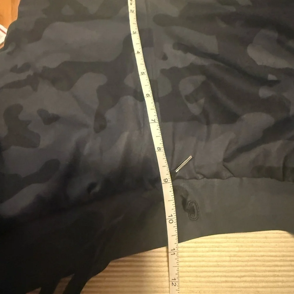 Libin Camouflage Pattern Jogger Pants with Elastic Cuffs XS